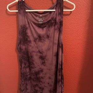 American Eagle purple tank / size L